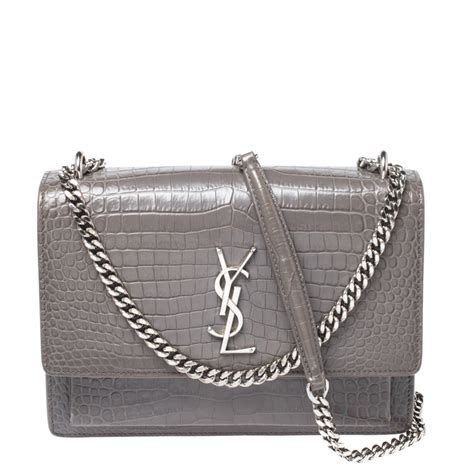 ysl sunset grau|Sunset Handbags Collection for Women .